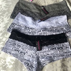 Booty short style underwear